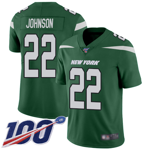 New York Jets Limited Green Youth Trumaine Johnson Home Jersey NFL Football 22 100th Season Vapor Untouchable